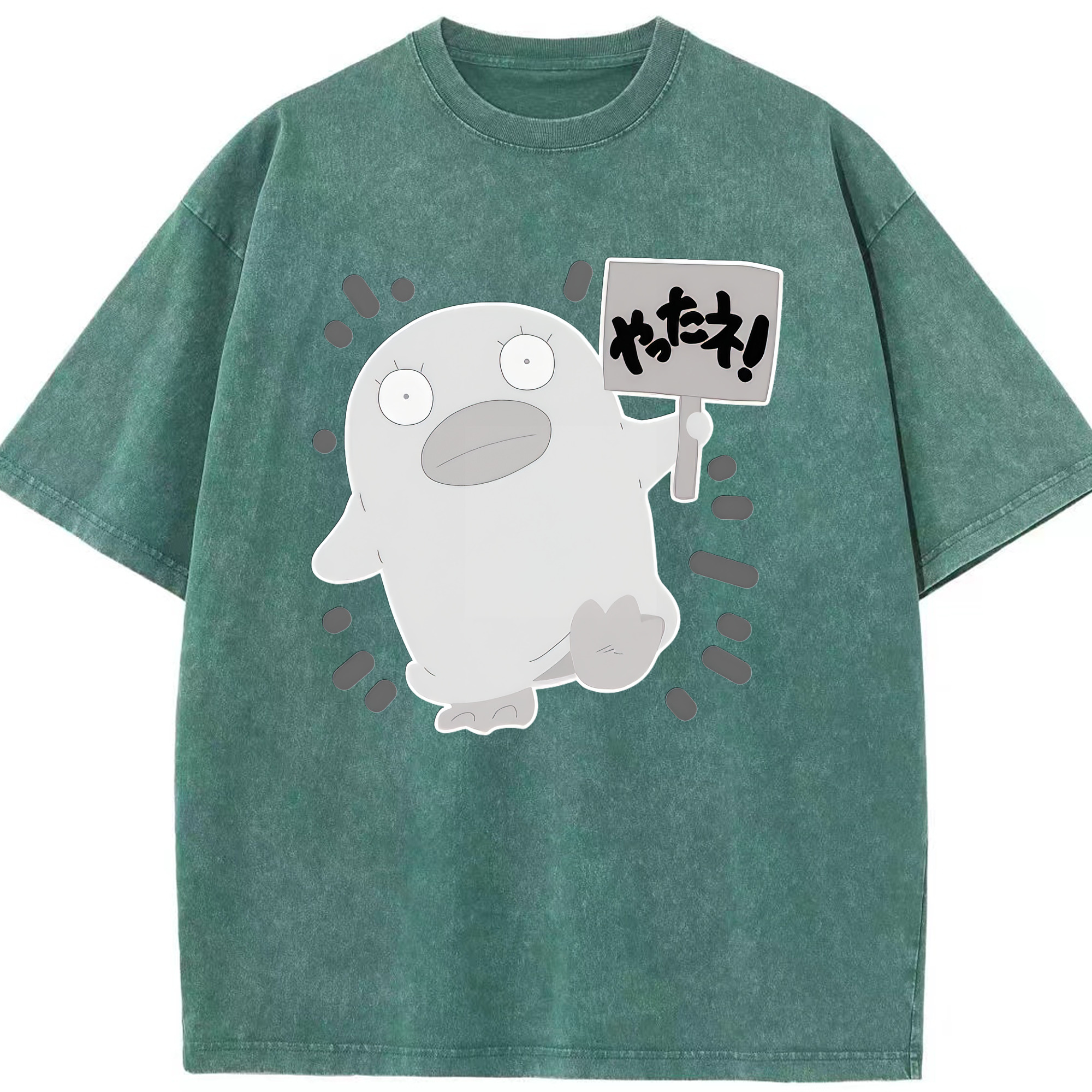 （画像用） ぎんたま 坂田銀時（さかたぎんとき） 神楽 志村新八（しむら しんぱち） GINTAMA Sakata Gintoki Kagura Shimura Shinpachi 綿100% ヴィンテージ風 半袖Tシャツ（フロントプリント）